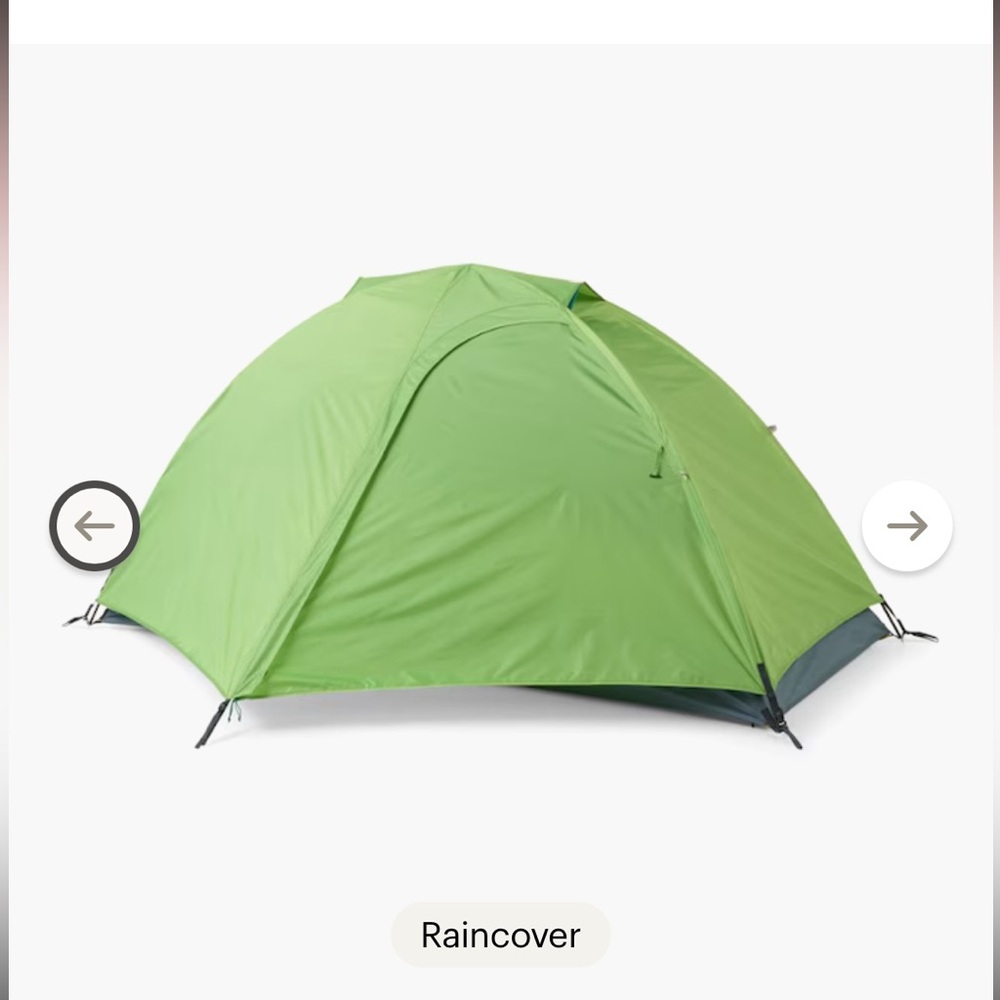 REI Passage 1 One Person Tent in Dark Green - Picture 4 of 5